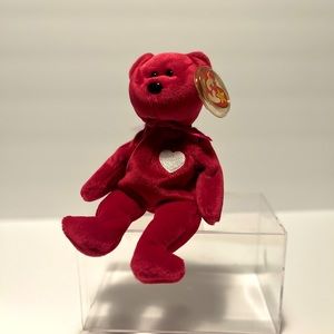 Rare/RETIRED 1998 Valentina Ty Beanie Baby with Hologram Tush Tag/ Tag Error  99